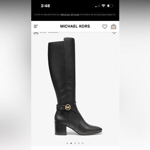 Michael Kors “Carmen” riding boot